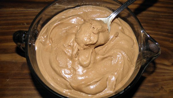 Chocolate Avocado Ice Cream