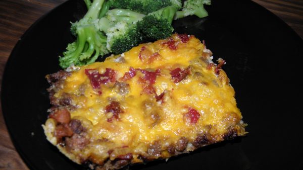 Bacon Cheeseburger Casserole