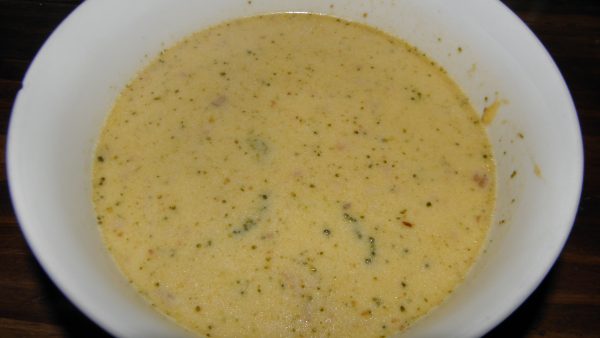 Keto Cheddar Broccoli Soup