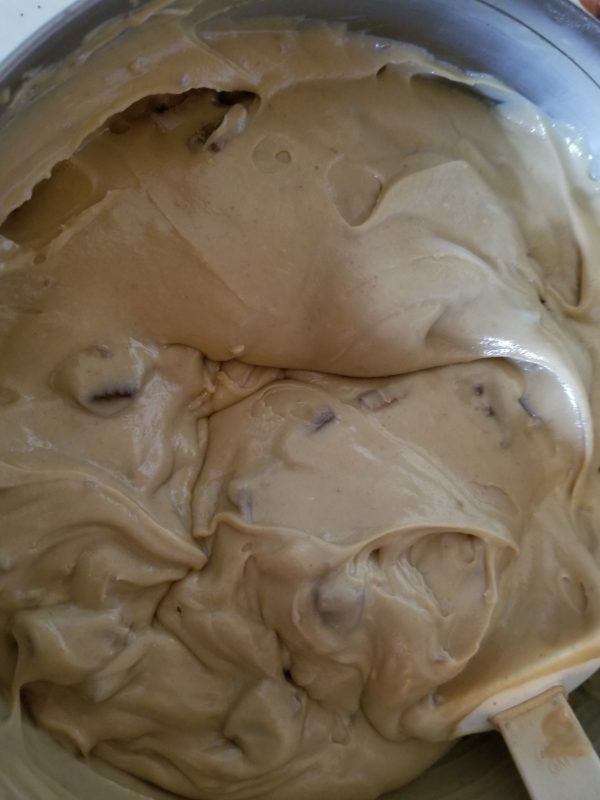 No Churn Frozen Keto Peanut Butter Cup Custard