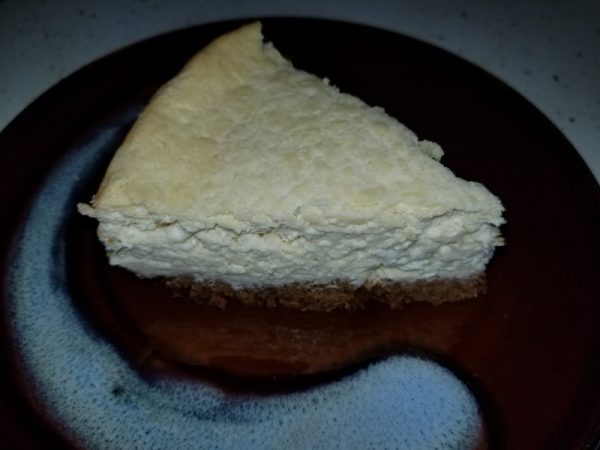 Keto Cheesecake with Graham Cracker Crust!